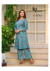 Mayra By Kp Cotton Cambric Ladies Co Ord Set Wholesale Market In Surat
